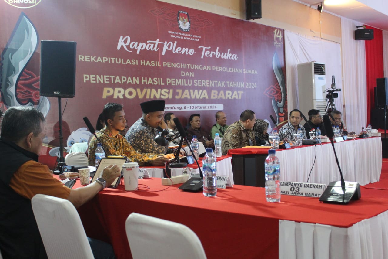 Pleno KPU Jabar