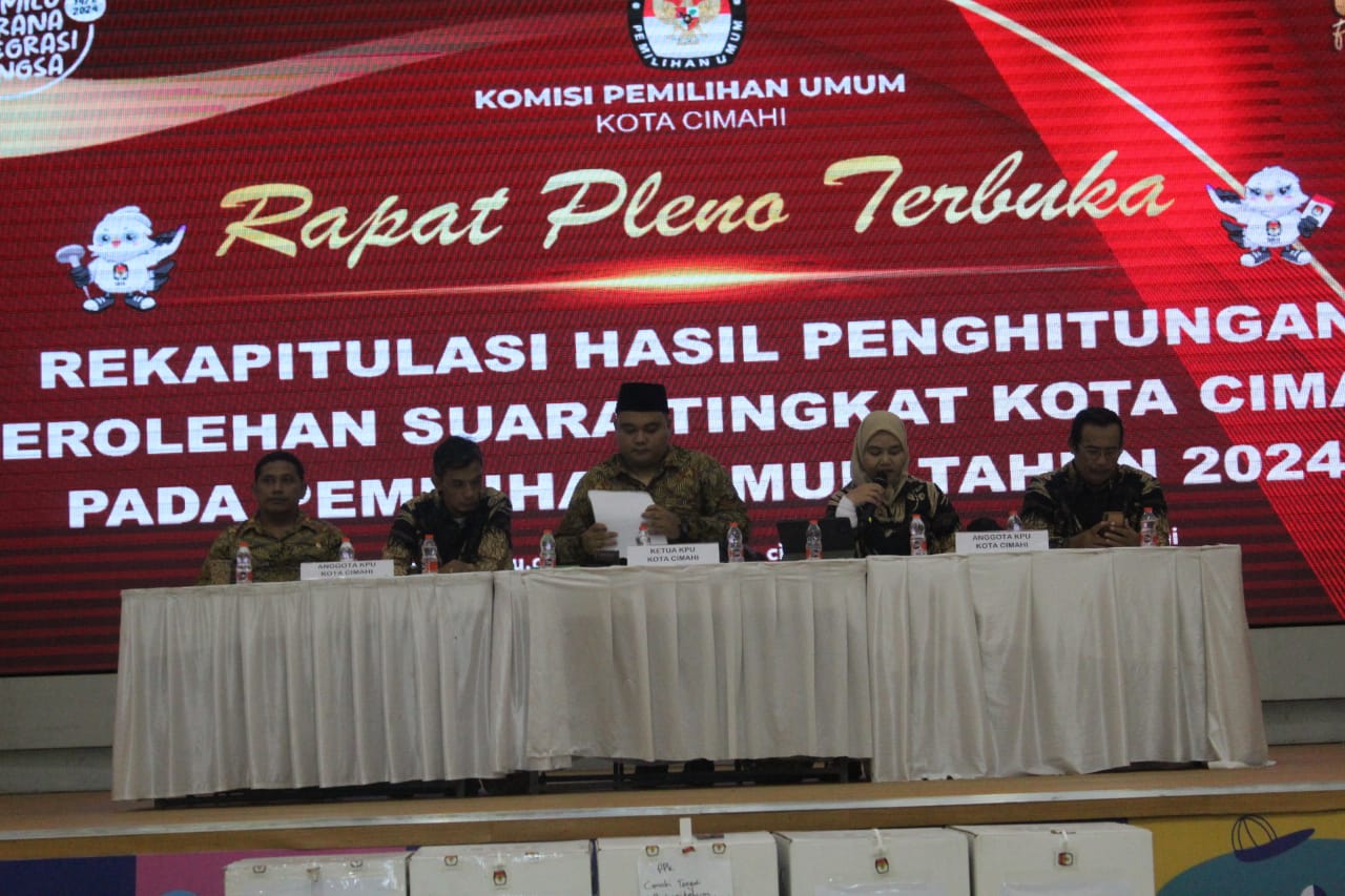 Pleno Terbuka KPU Cimahi