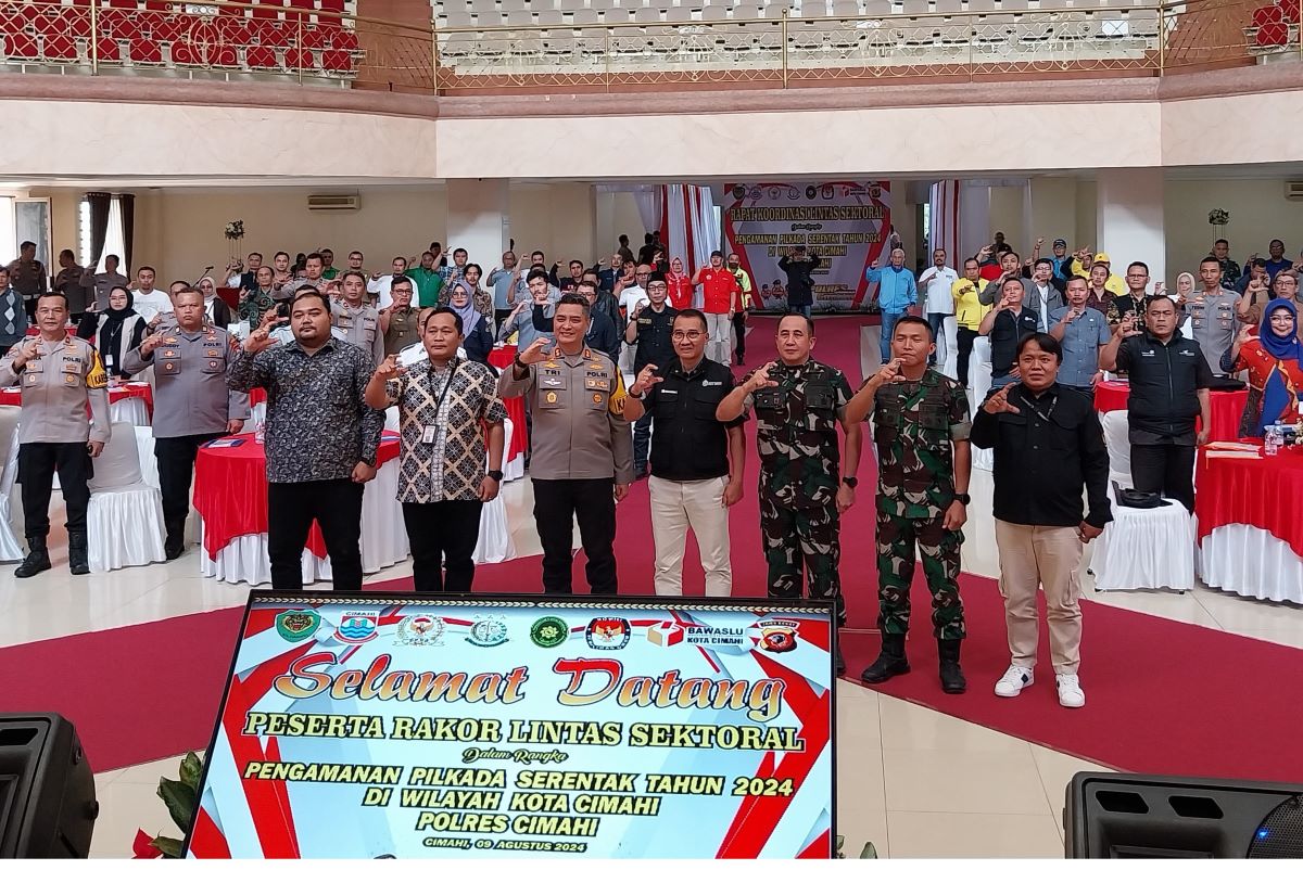 Rakor Lintas Sektoral Polres Cimahi