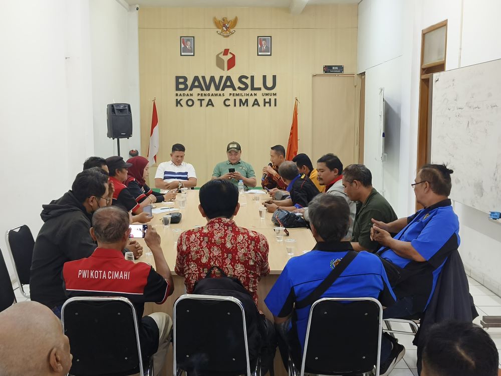 Audiensi dengan PWI Kota Cimahi