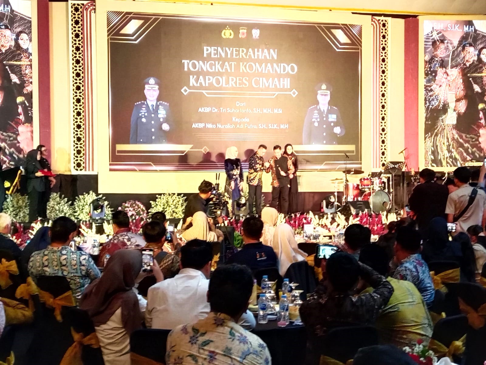 Malam Kenal Pamit Kapolres Cimahi