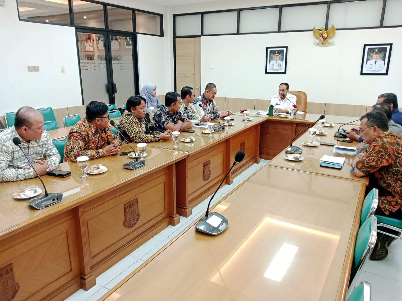 Audiensi dengan Walikota Cimahi