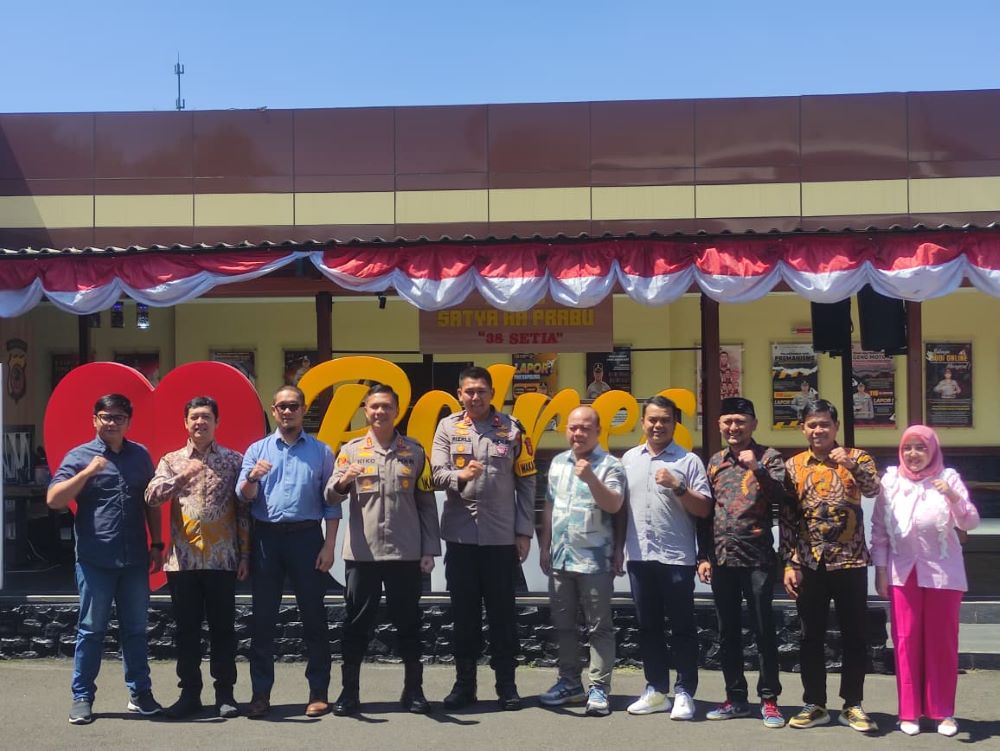 AUDIENSI KE POLRES CIMAHI