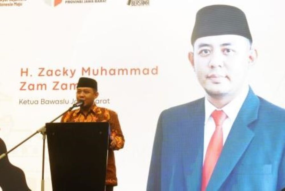 Zacky Muhammad Zam Zam Ketua Bawaslu Jabar