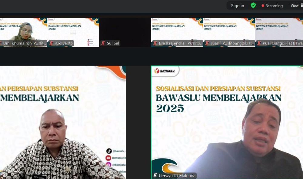 Herwyn Bawaslu Membelajarkan
