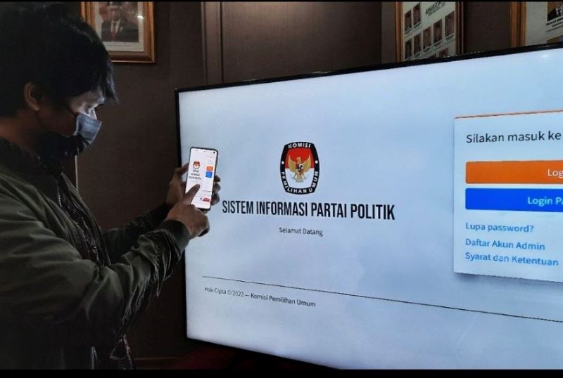 Ilustrasi Sipol KPU