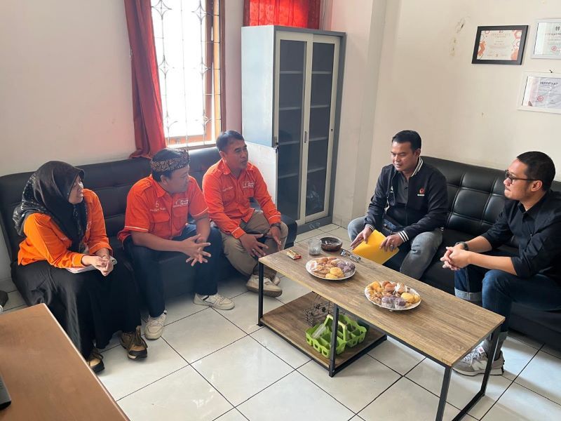 Bawaslu Kota Cimahi Terima Silaturahmi Partai Buruh, Koordinasi Pemutakhiran Data Parpol 2026