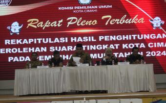 Pleno Terbuka KPU Cimahi