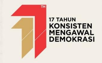 Logo HUT ke-17 Bawaslu