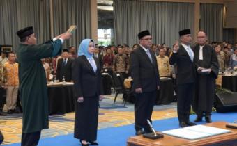 Pelantikan Sekjen Bawaslu