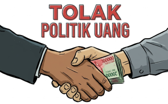 Ilustrasi Tolak Politik Uang