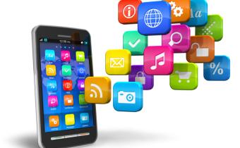 Ilustrasi mobile apps.